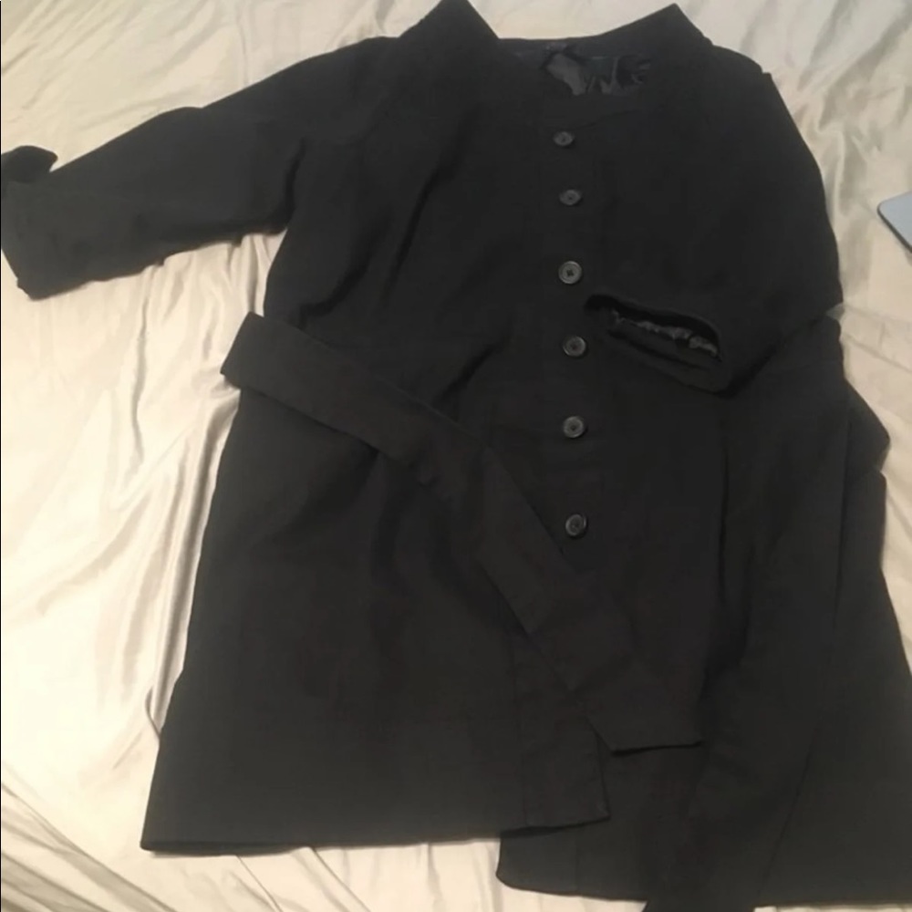Trench coat style jacket
